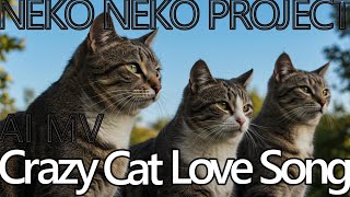 【AI MV】Crazy Cat Love Song　（猫バカの歌　英語版）